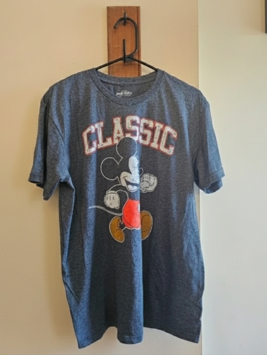 Disney Other - Disney Classic Mickey Gray T-Shirt